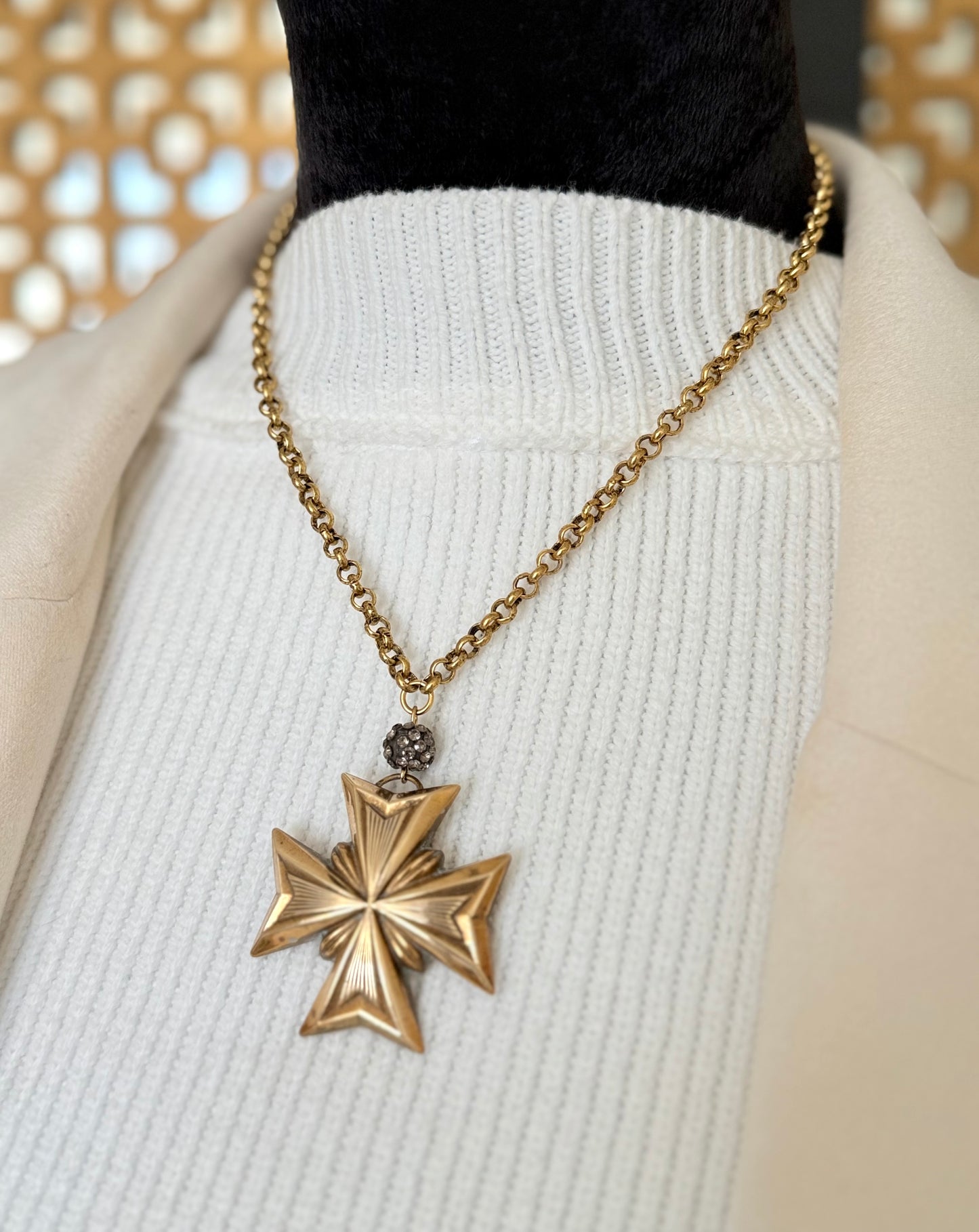 Antique Medallion Necklace