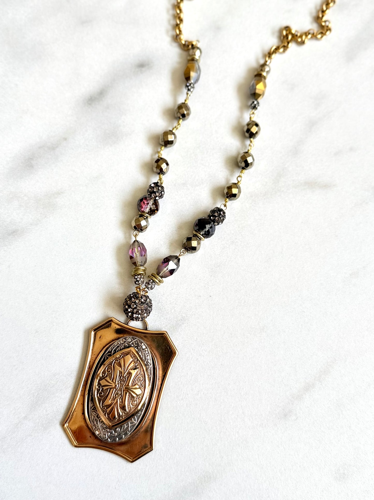 Antique Medallion Pendant