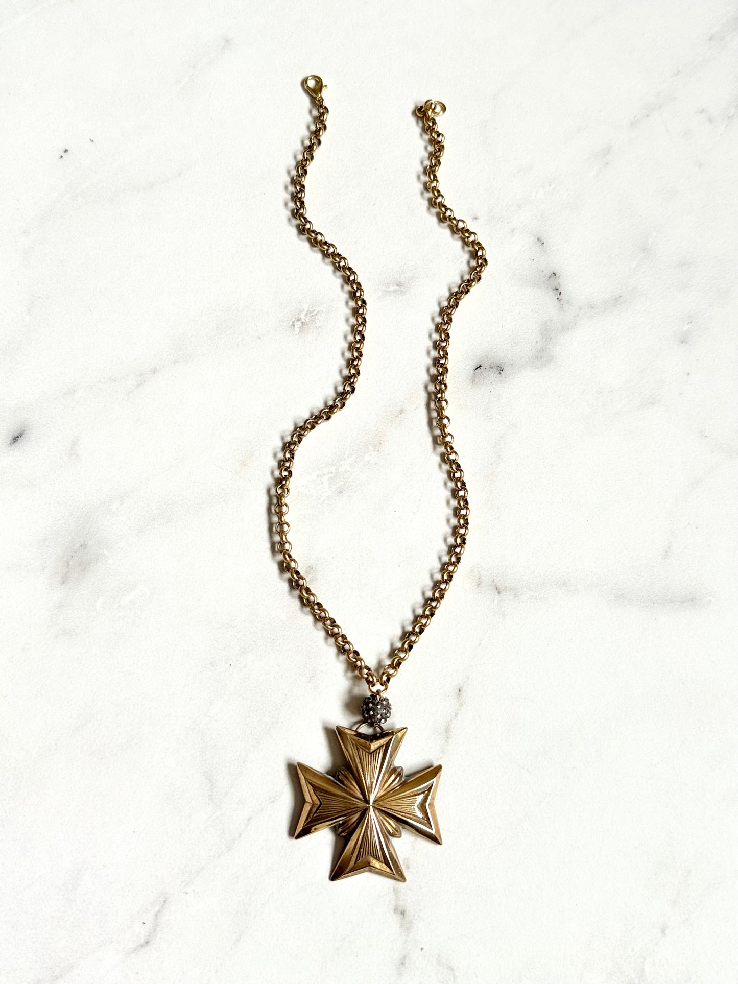 Antique Medallion Necklace