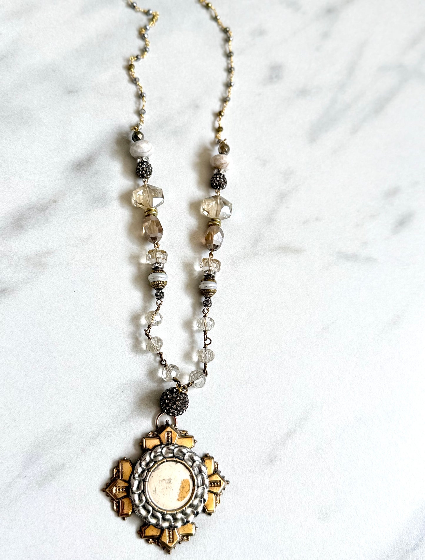 Antique Medallion Pendant