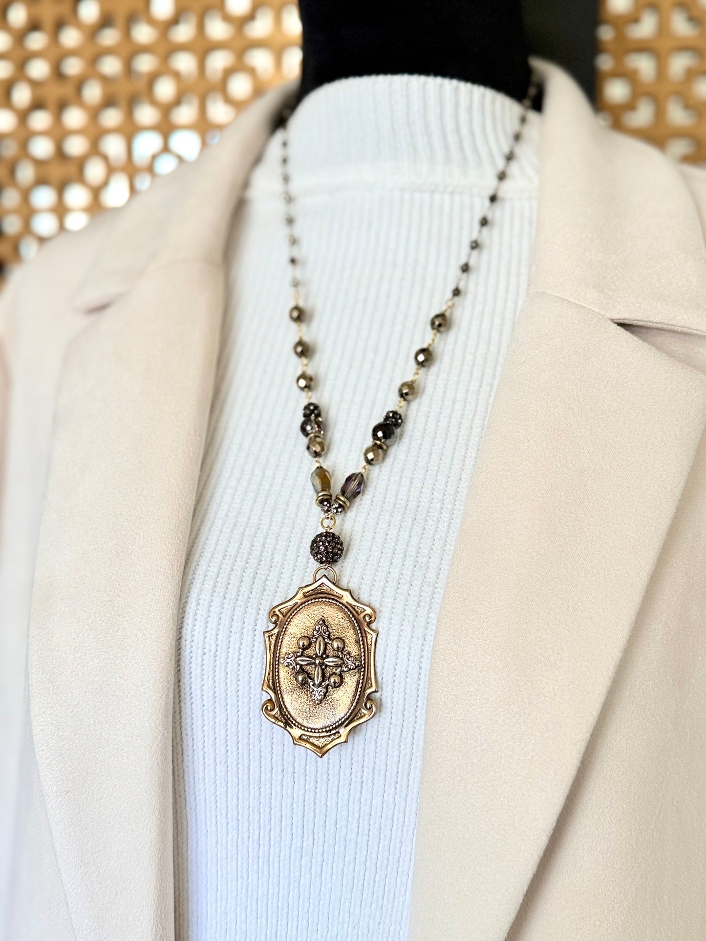 Antique Medallion Pendant