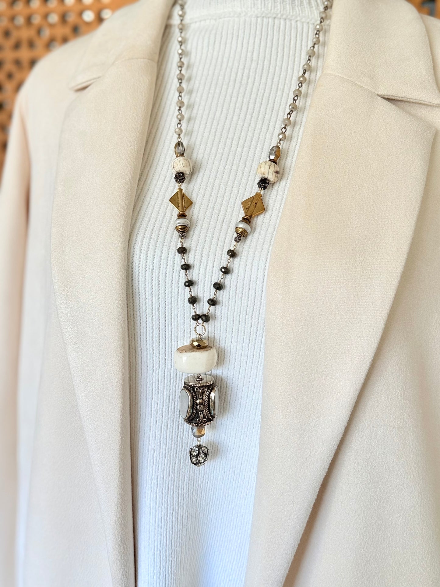 Tibetan Bone Pendant