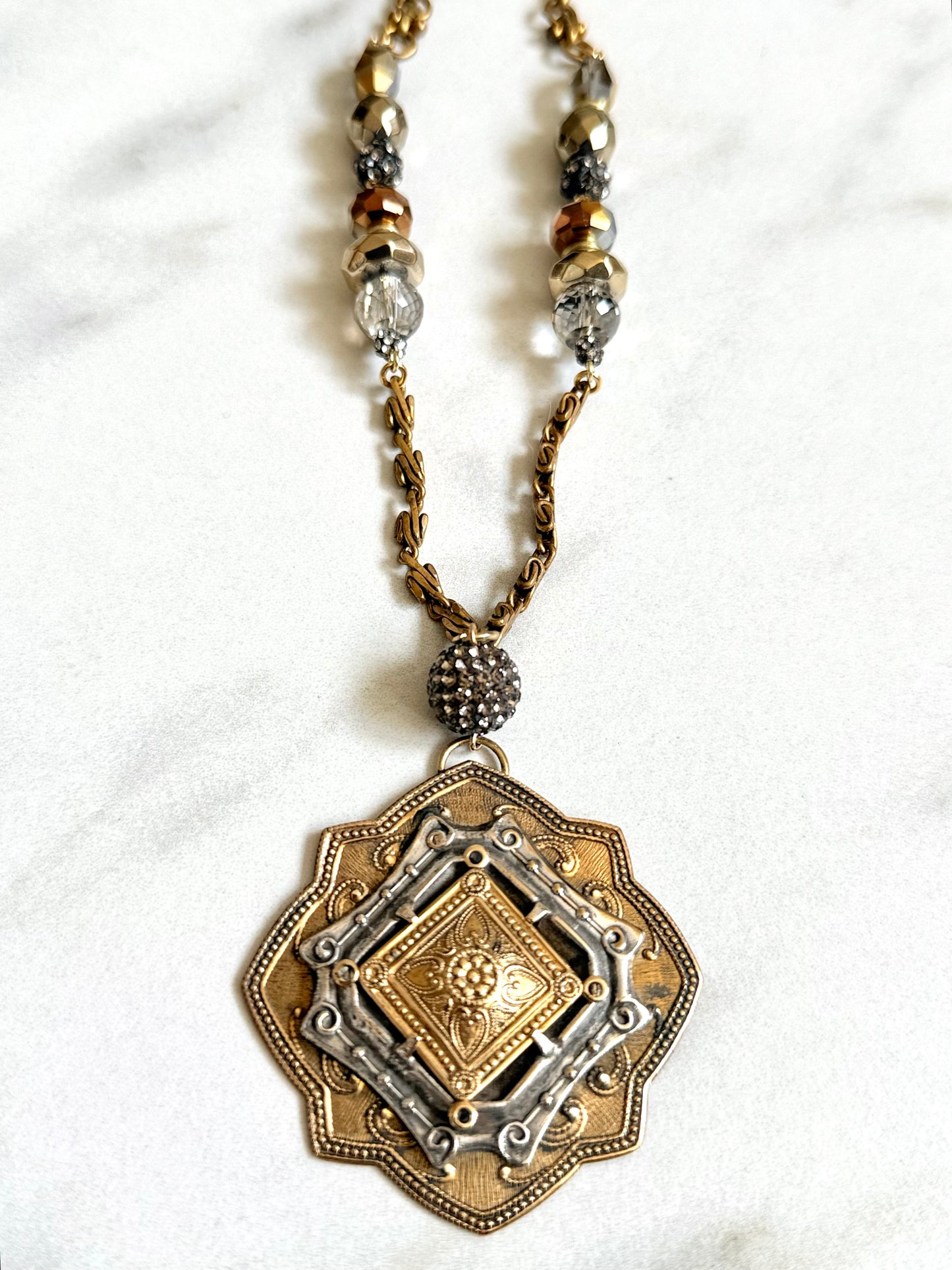 Antique Medallion Pendant