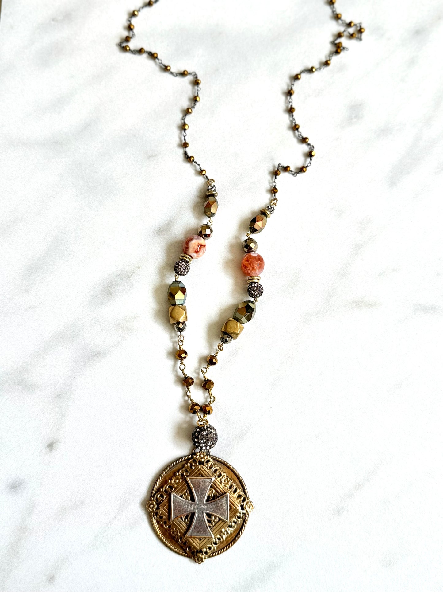 Antique Medallion Pendant