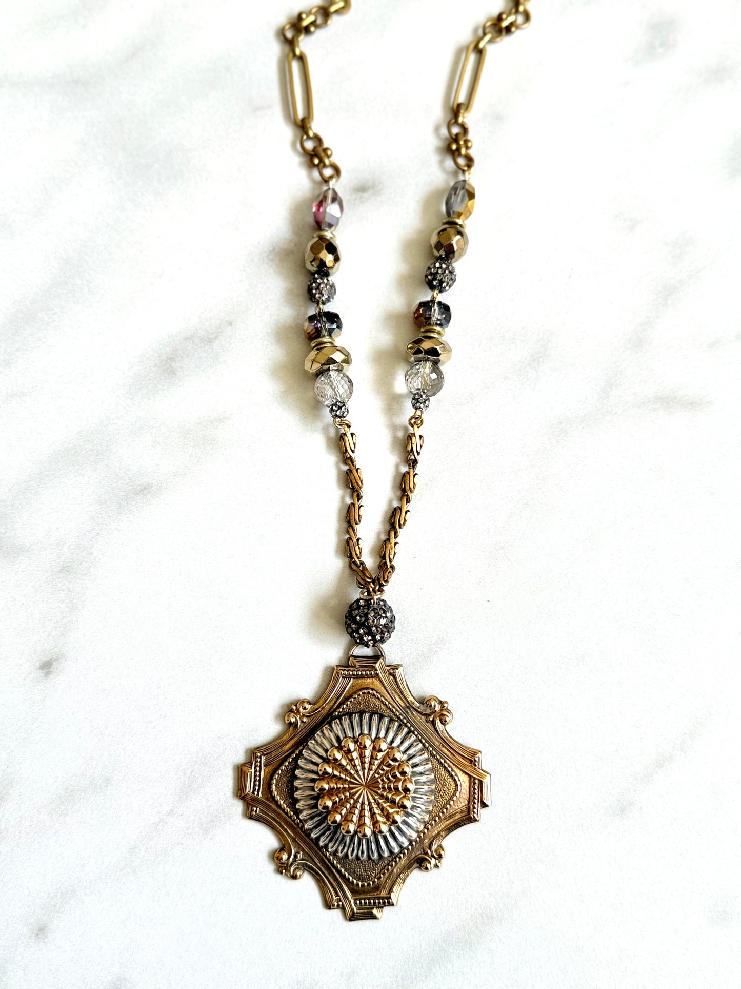 Antique Medallion Pendant