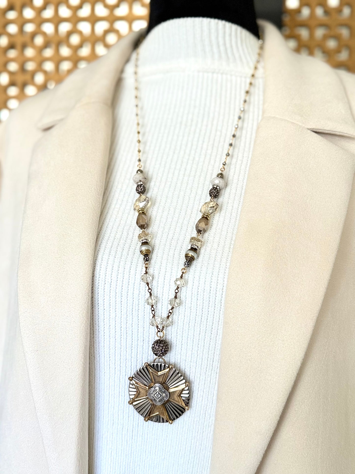 Antique Medallion Pendant