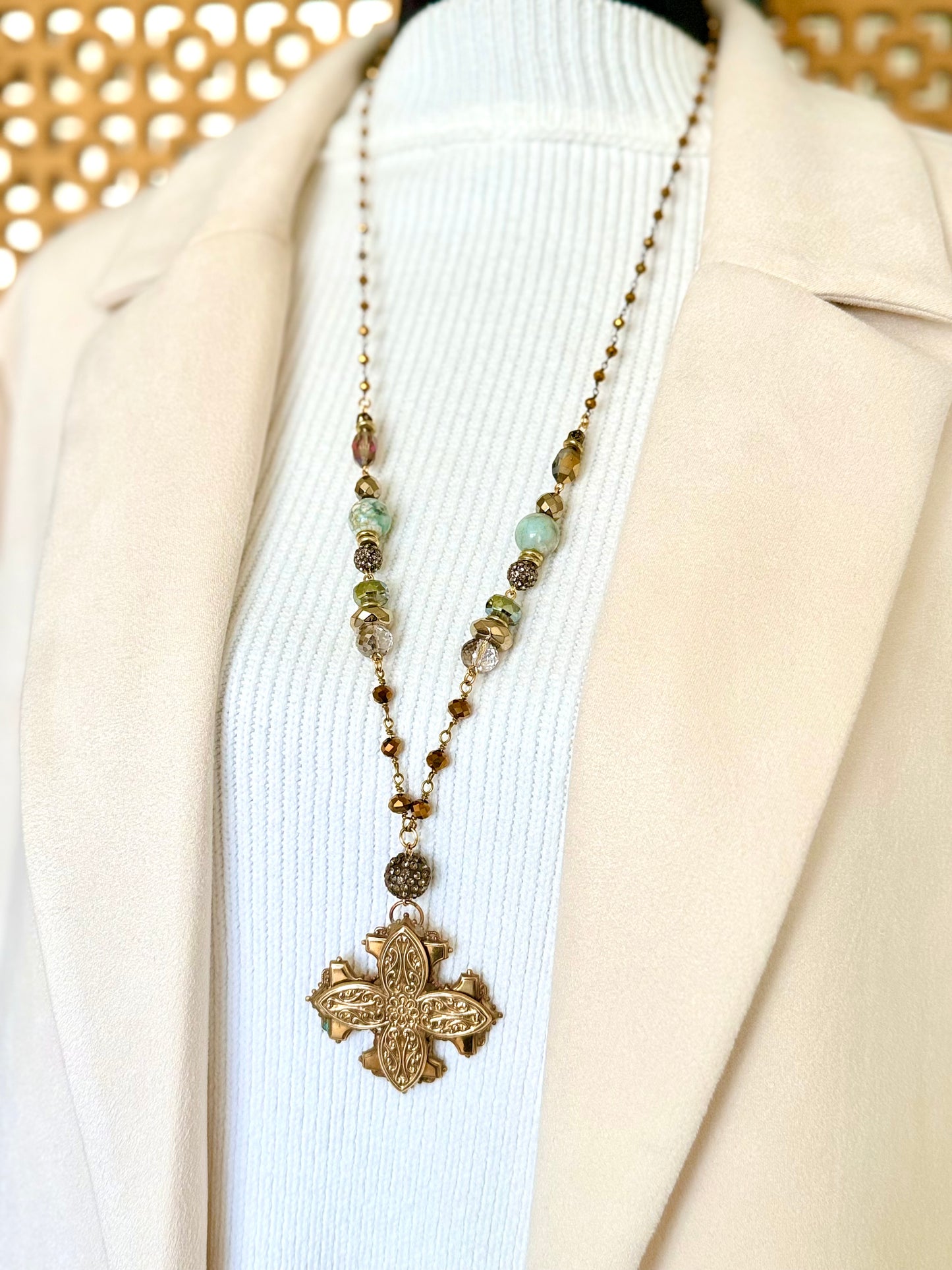 Antique Medallion Pendant