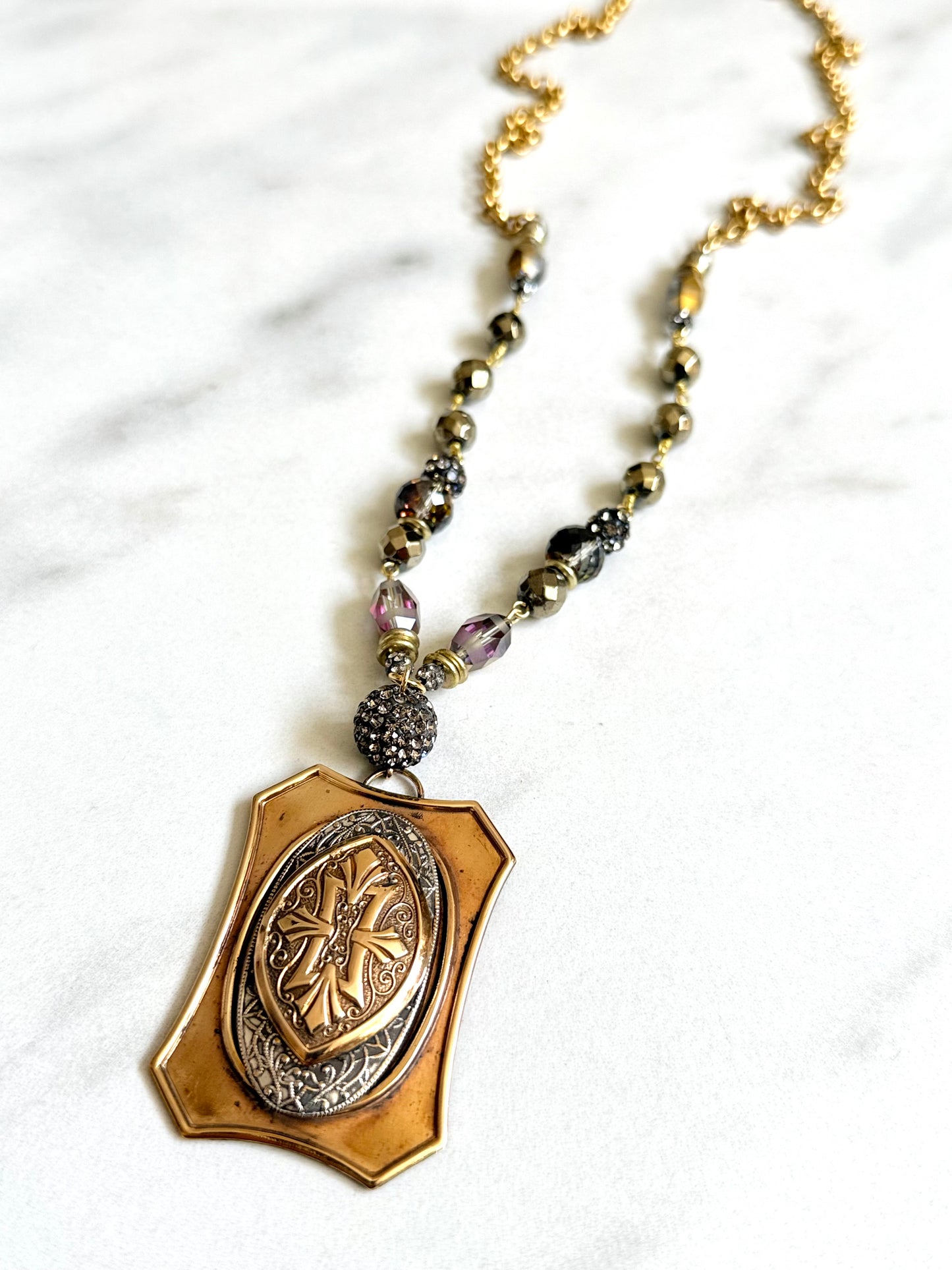 Antique Medallion Pendant