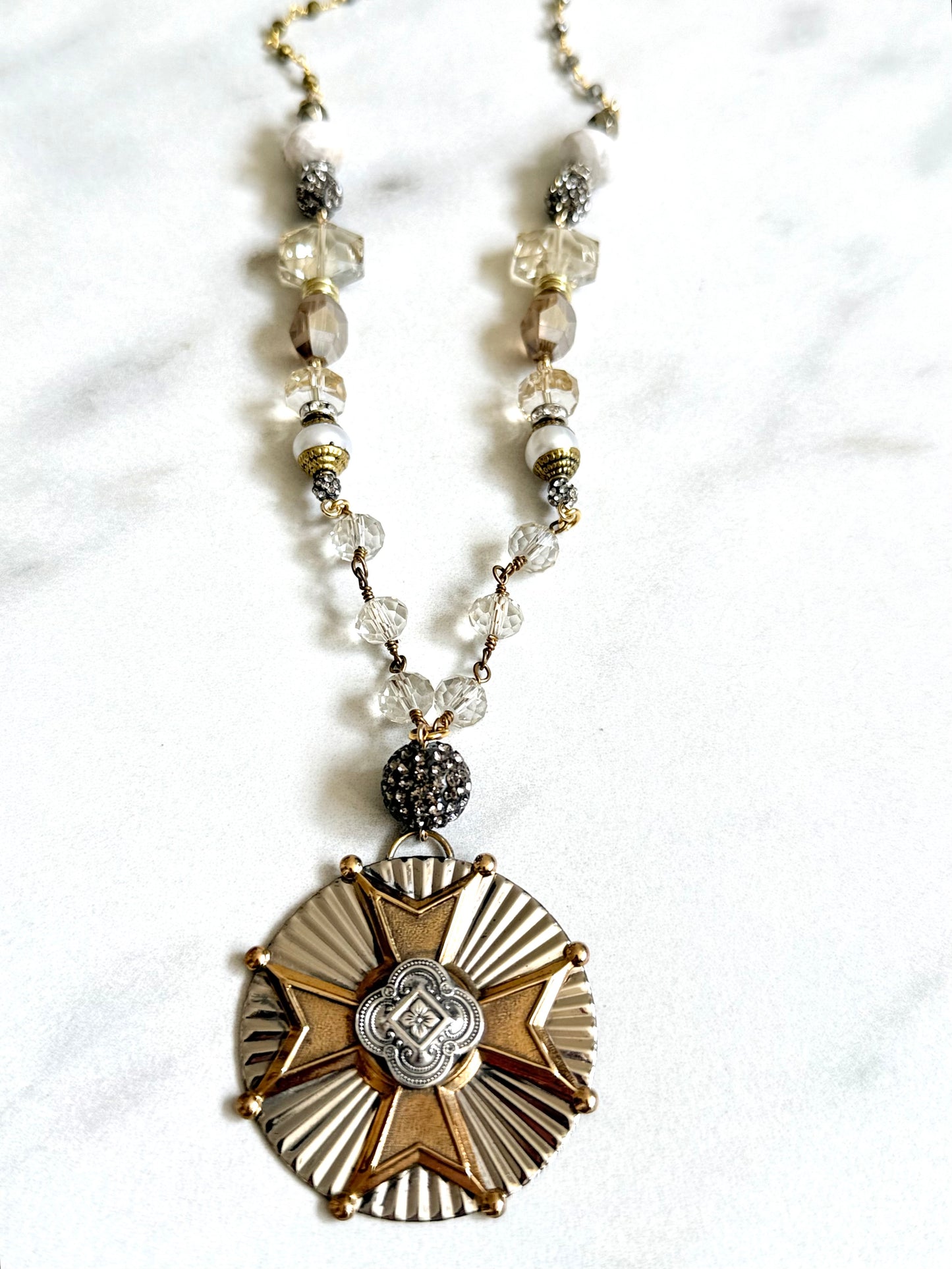 Antique Medallion Pendant