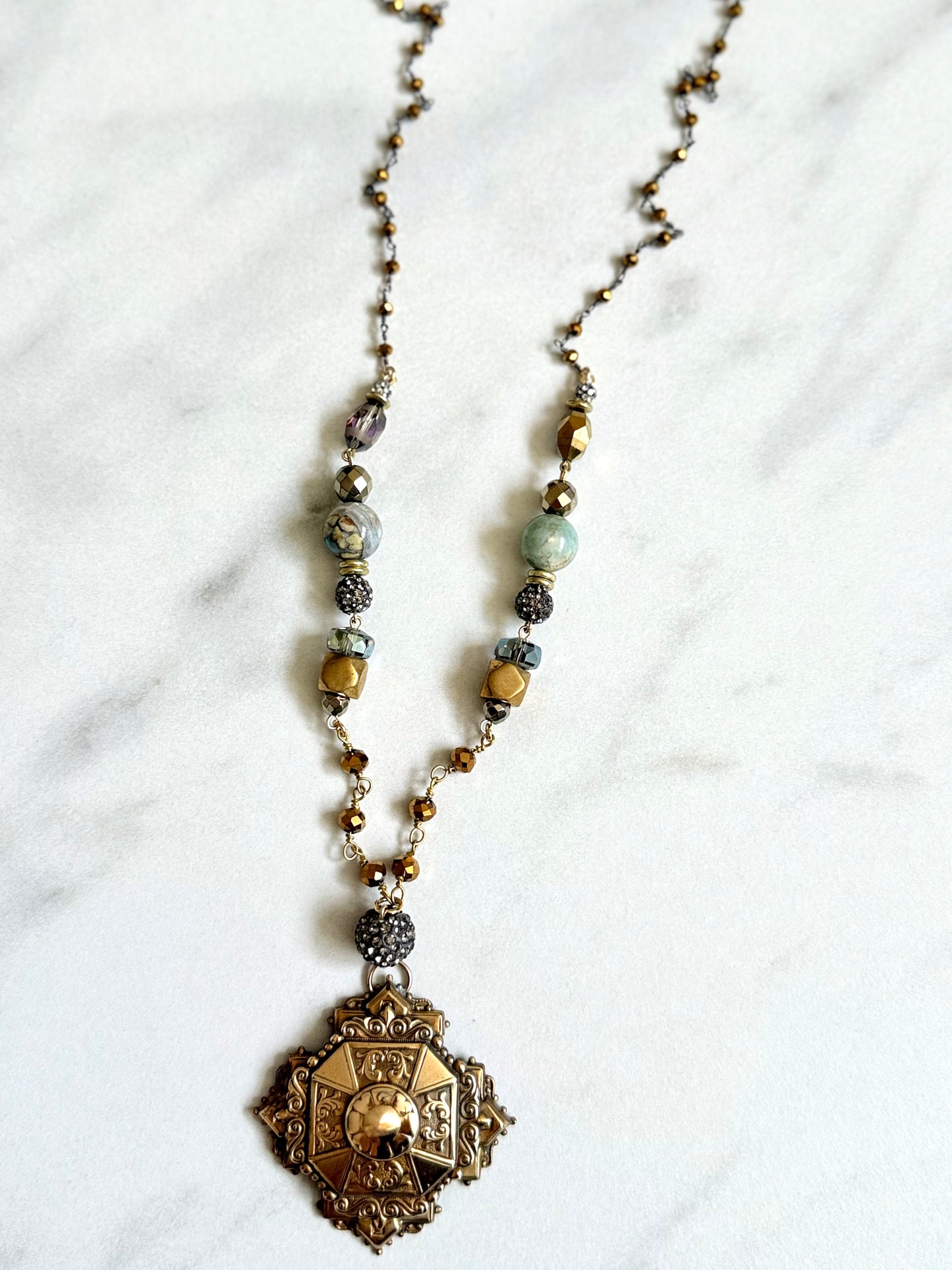 Antique Medallion Pendant