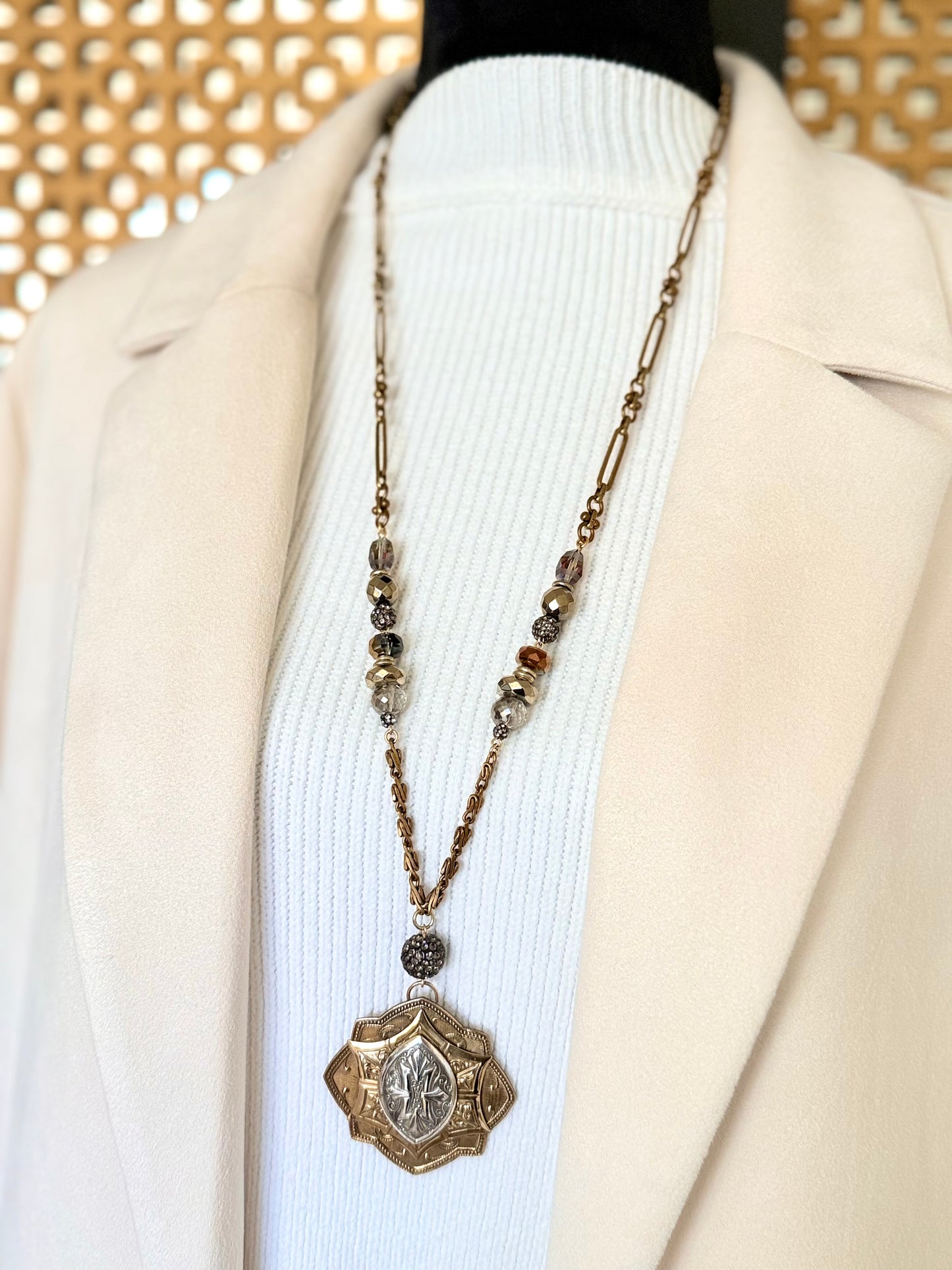 Antique Medallion Pendant