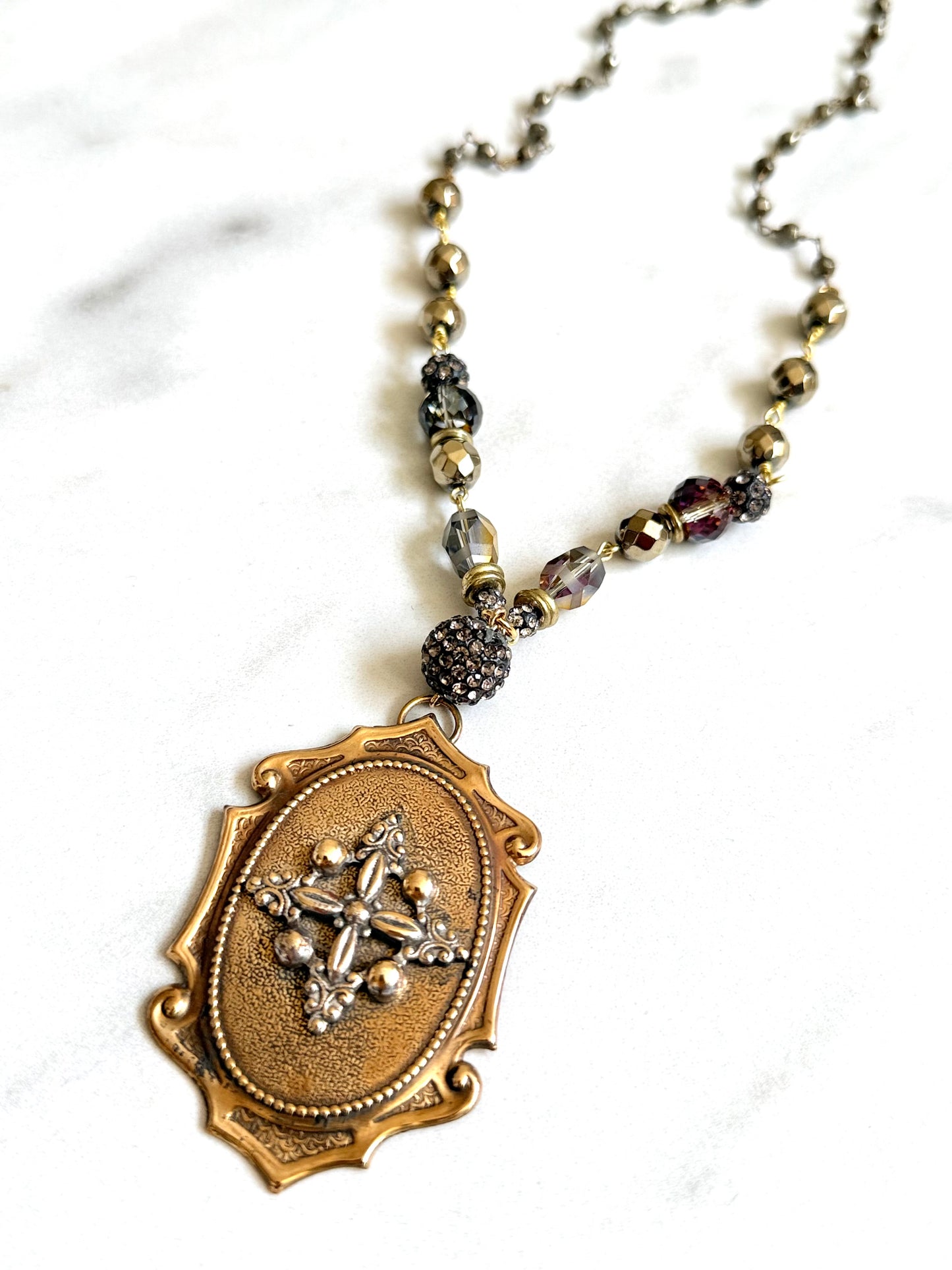 Antique Medallion Pendant
