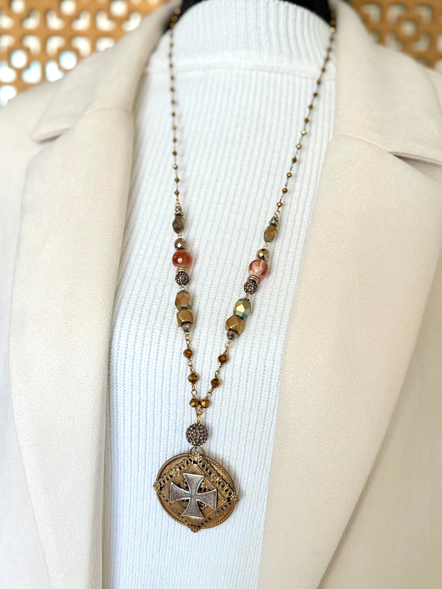 Antique Medallion Pendant