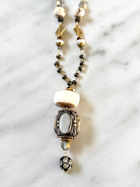 Tibetan Bone Pendant