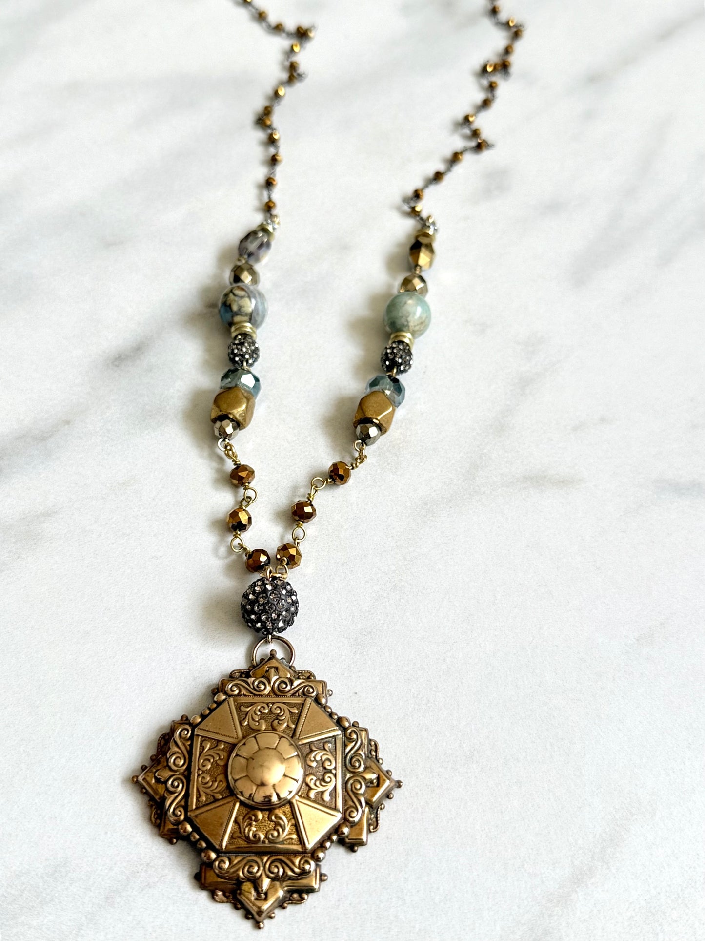 Antique Medallion Pendant