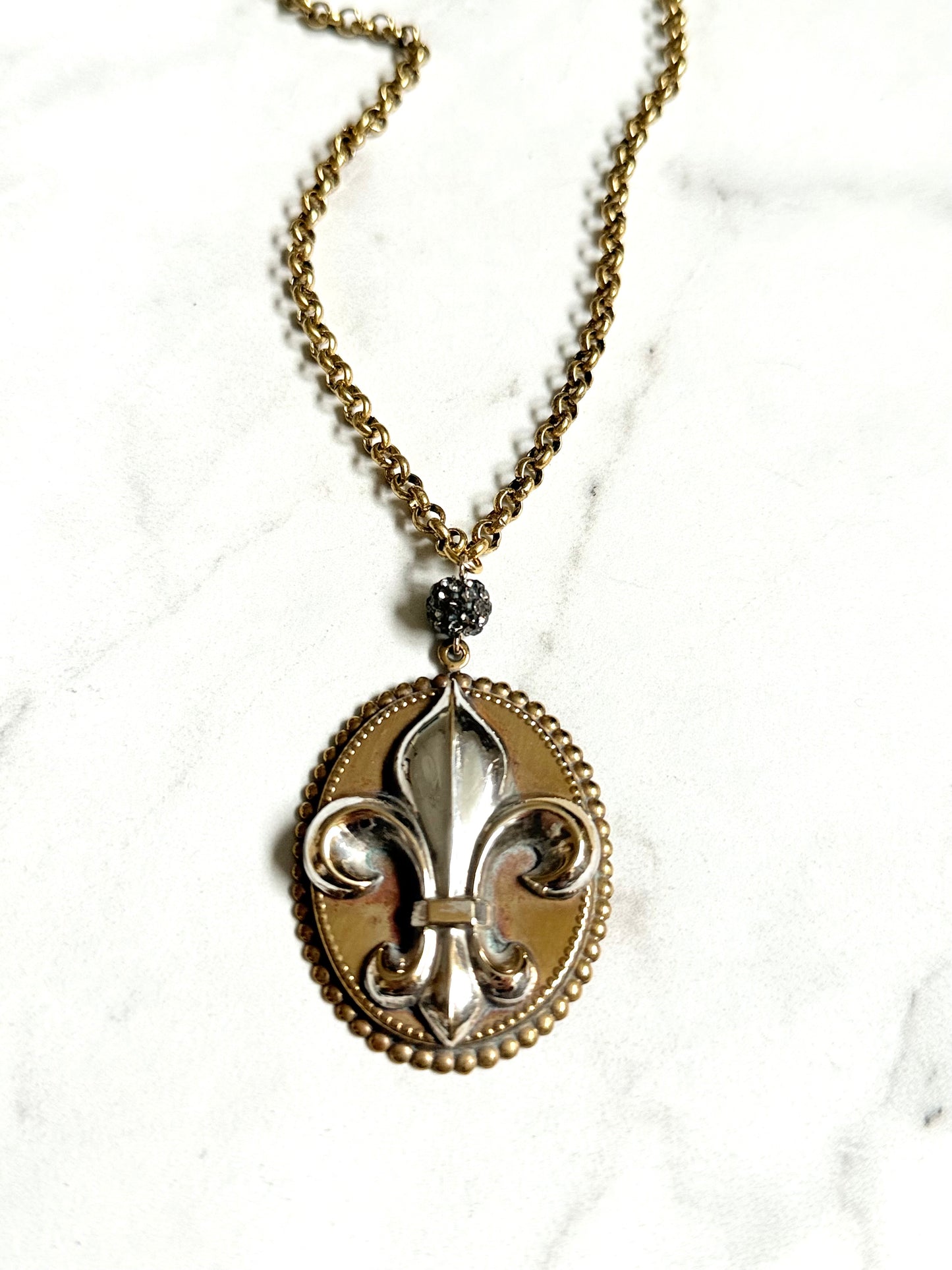 Antique Medallion Necklace