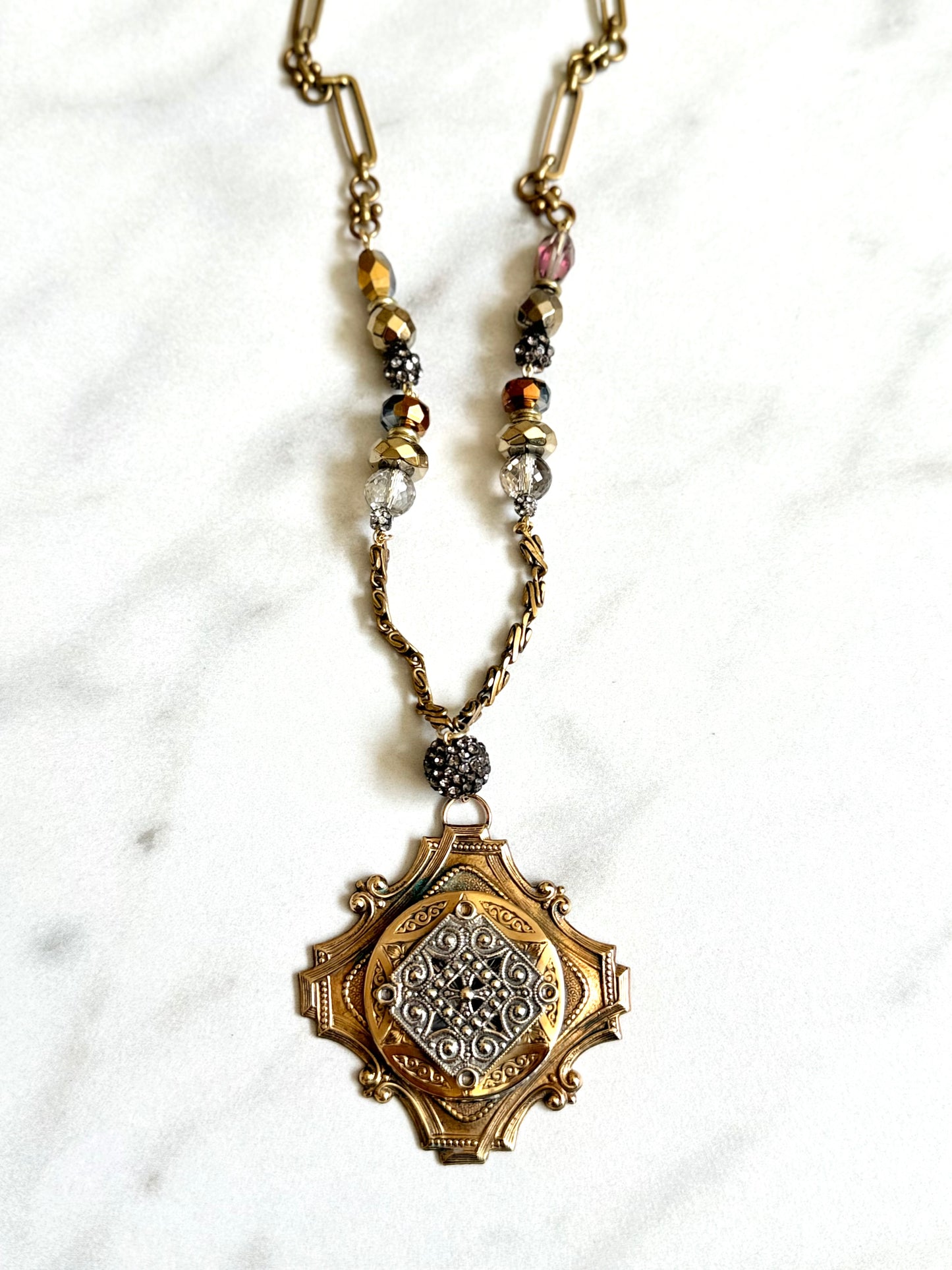 Antique Medallion Pendant