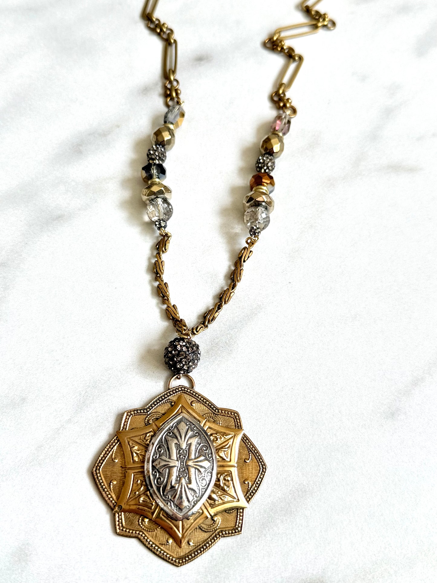 Antique Medallion Pendant