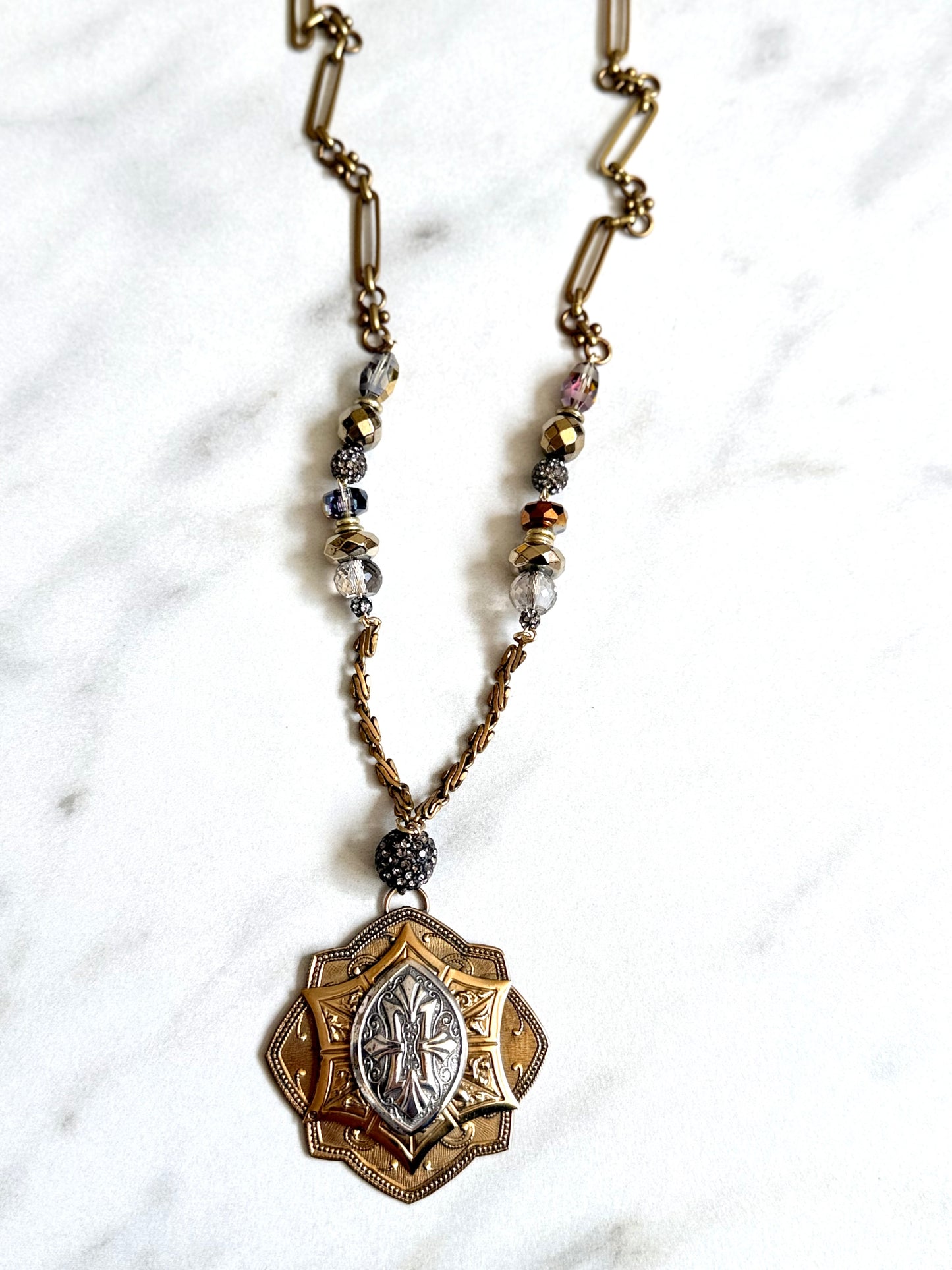 Antique Medallion Pendant
