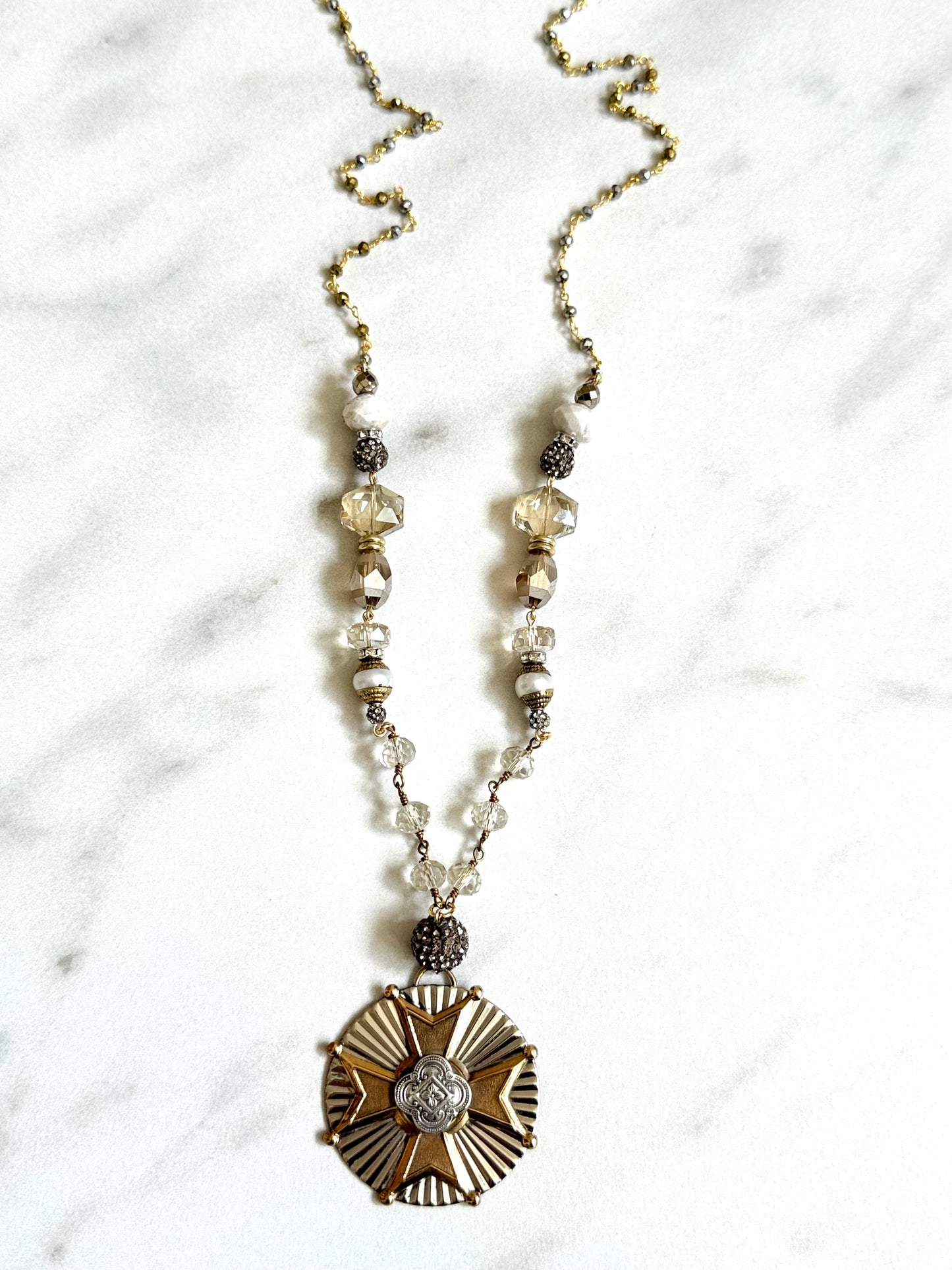 Antique Medallion Pendant