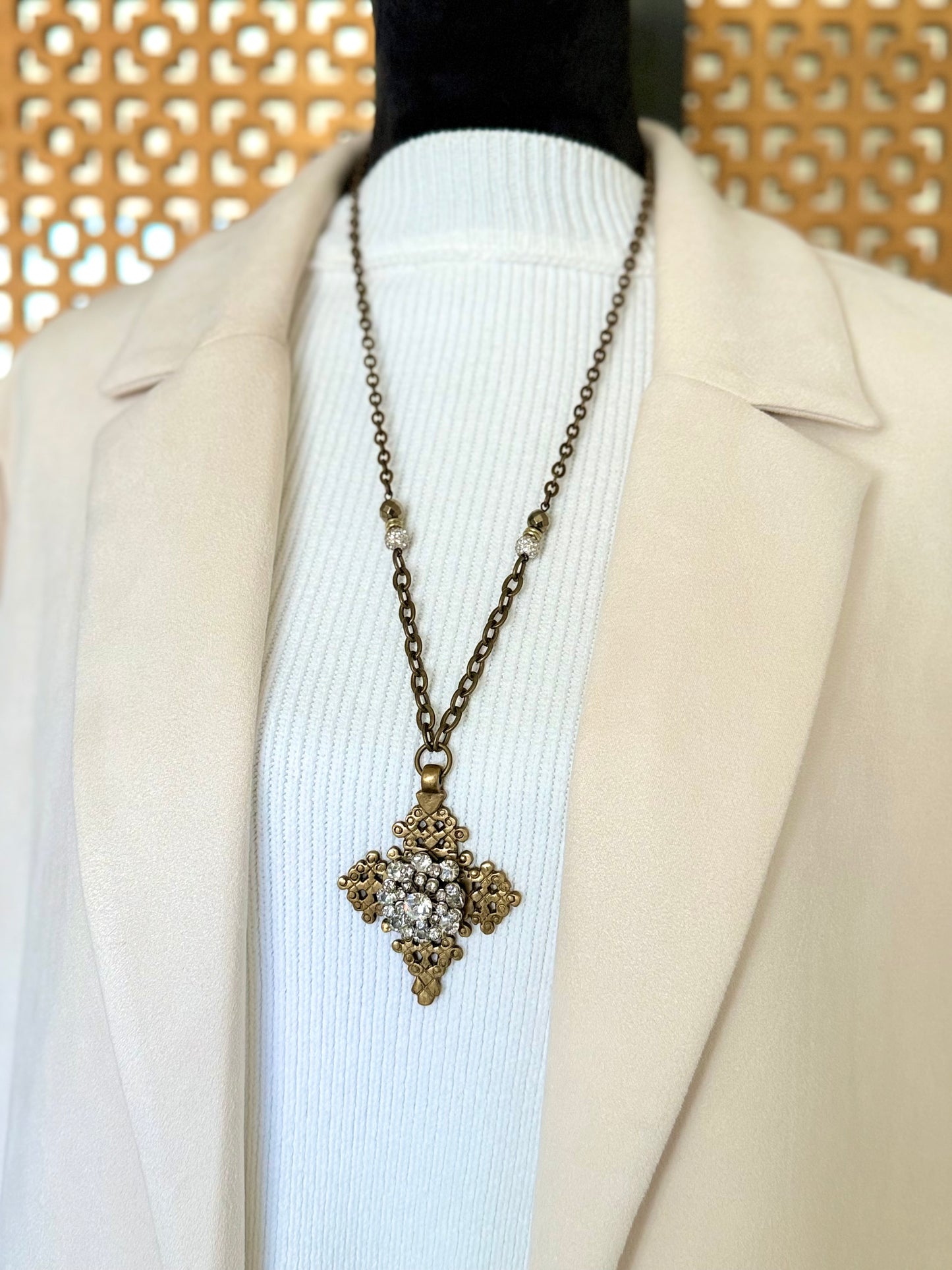 Tibetan Cross Pendant