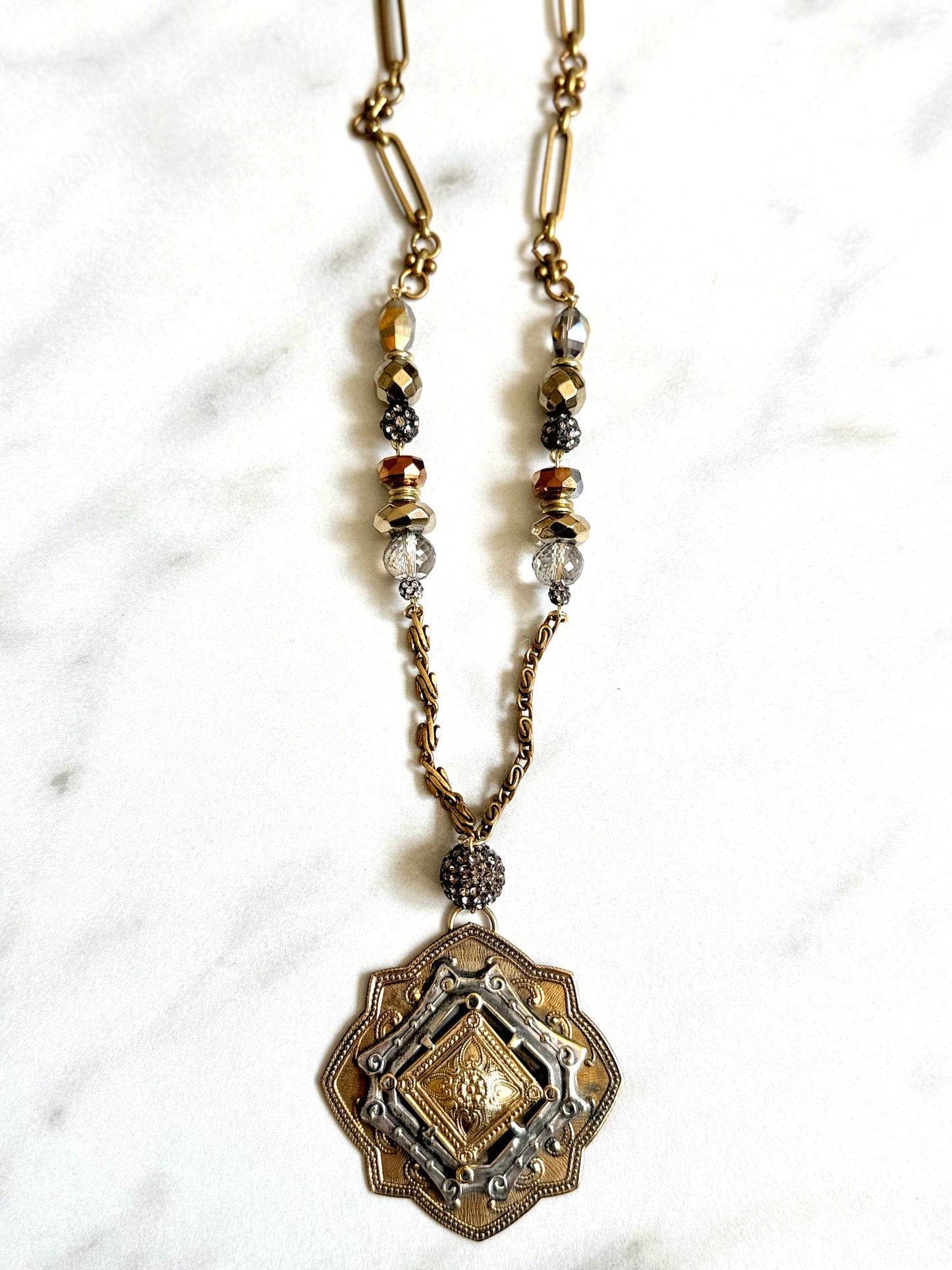 Antique Medallion Pendant
