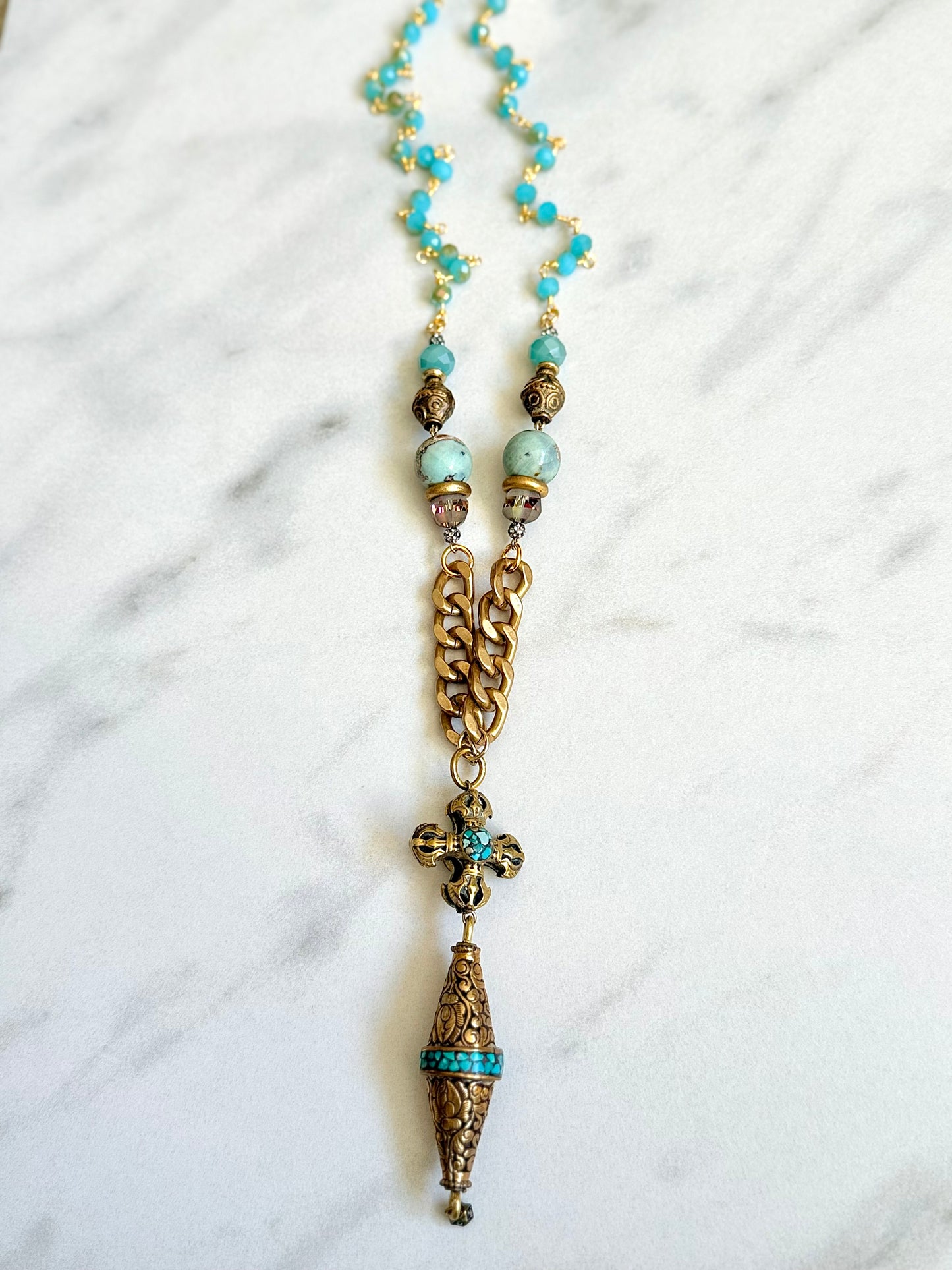 Tibetan Turquoise Pendant