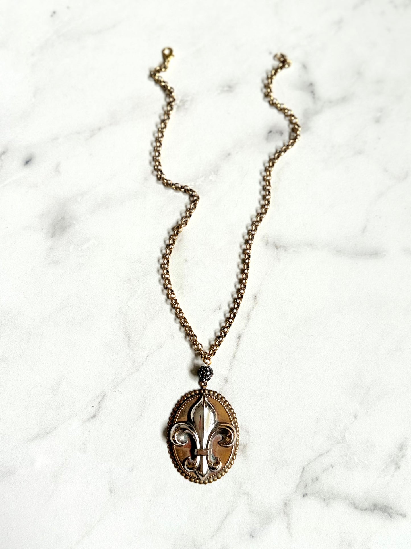 Antique Medallion Necklace