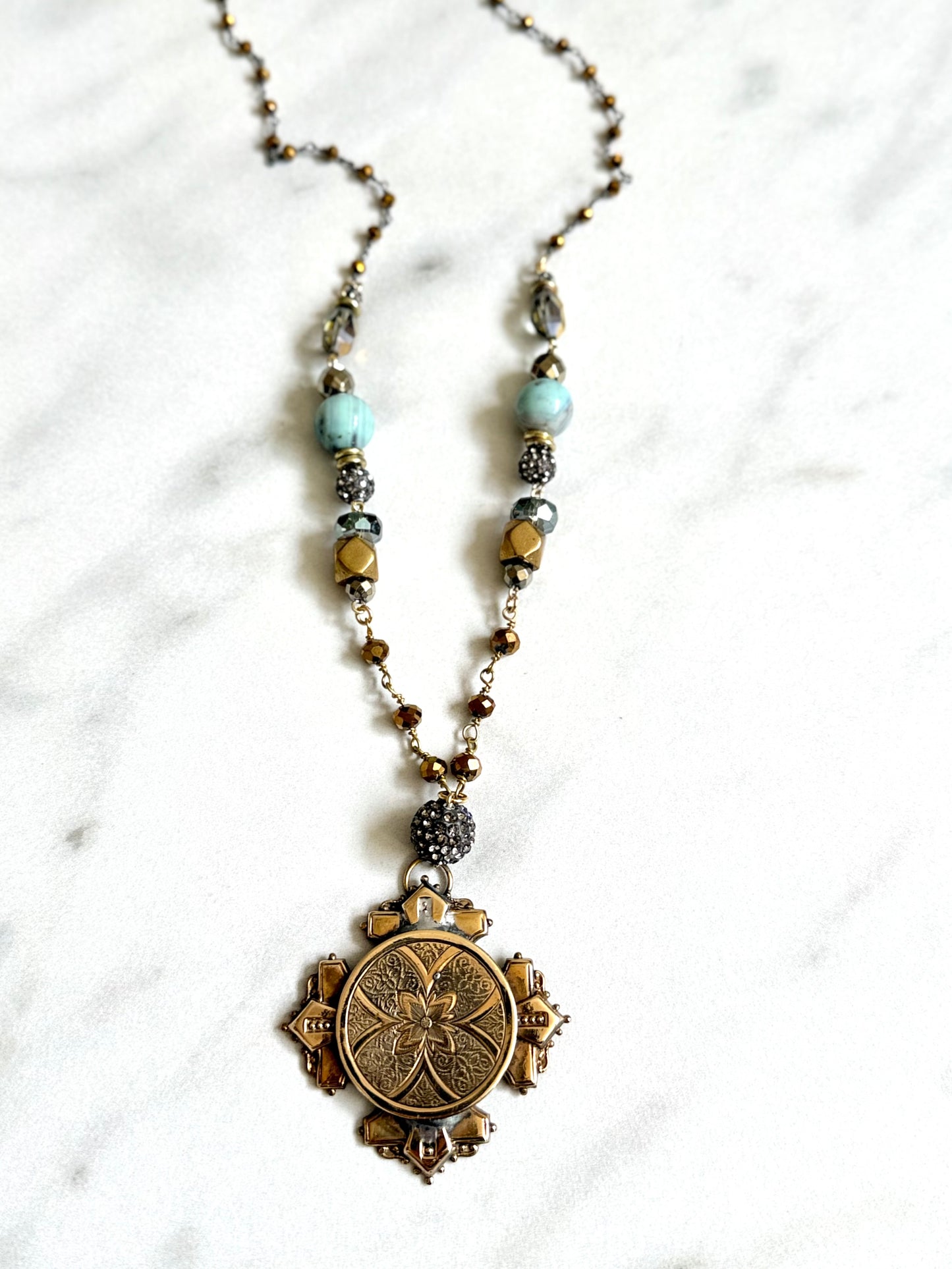 Antique Medallion Pendant