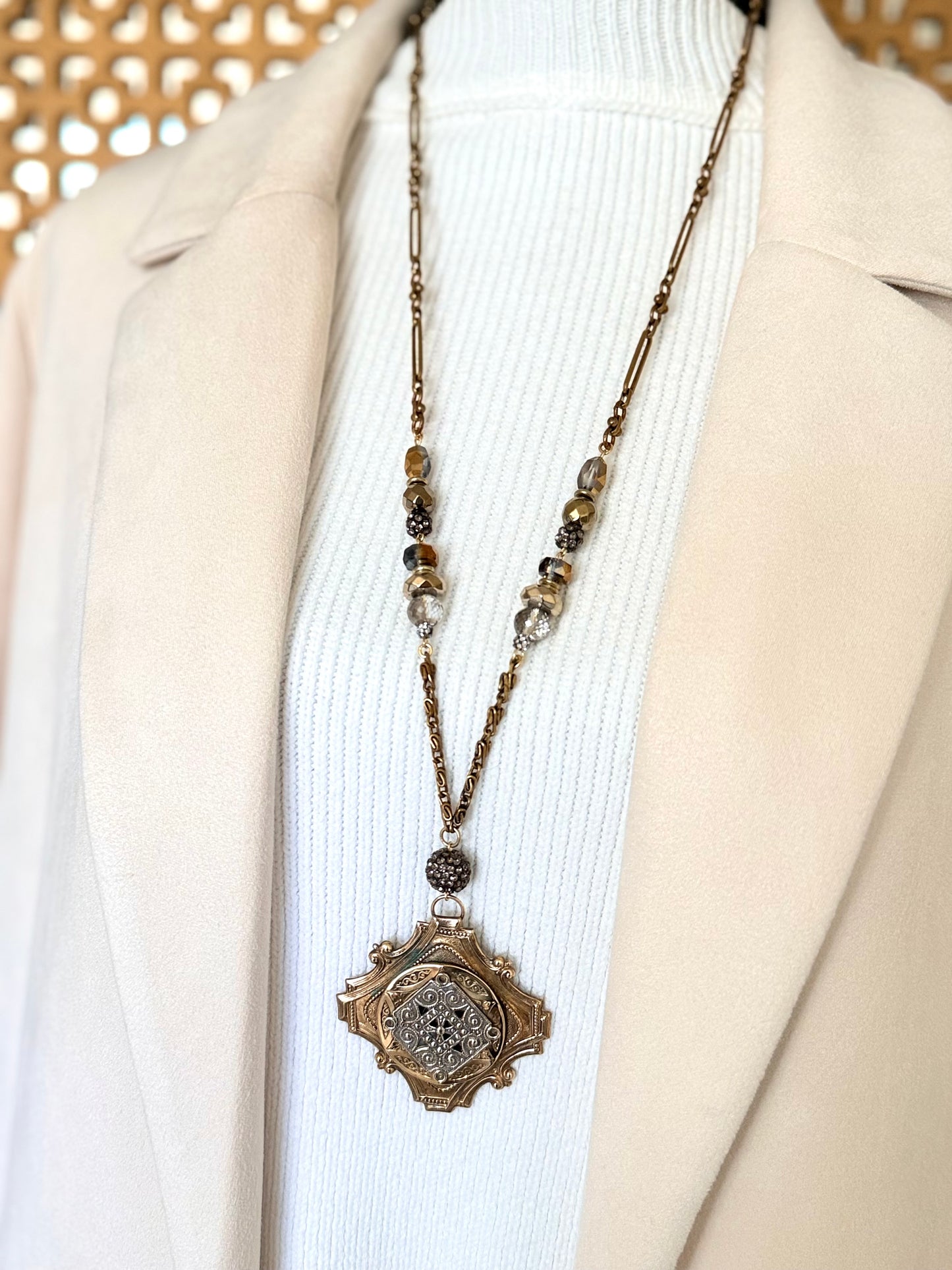 Antique Medallion Pendant