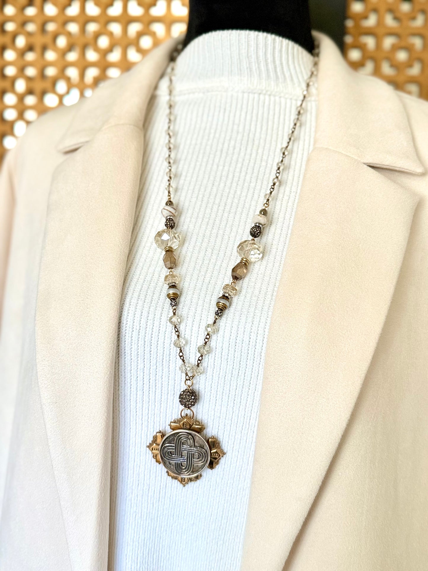 Antique Medallion Pendant