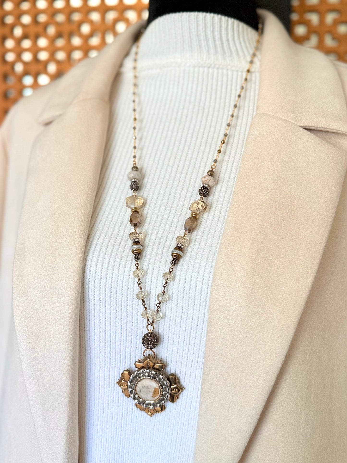 Antique Medallion Pendant